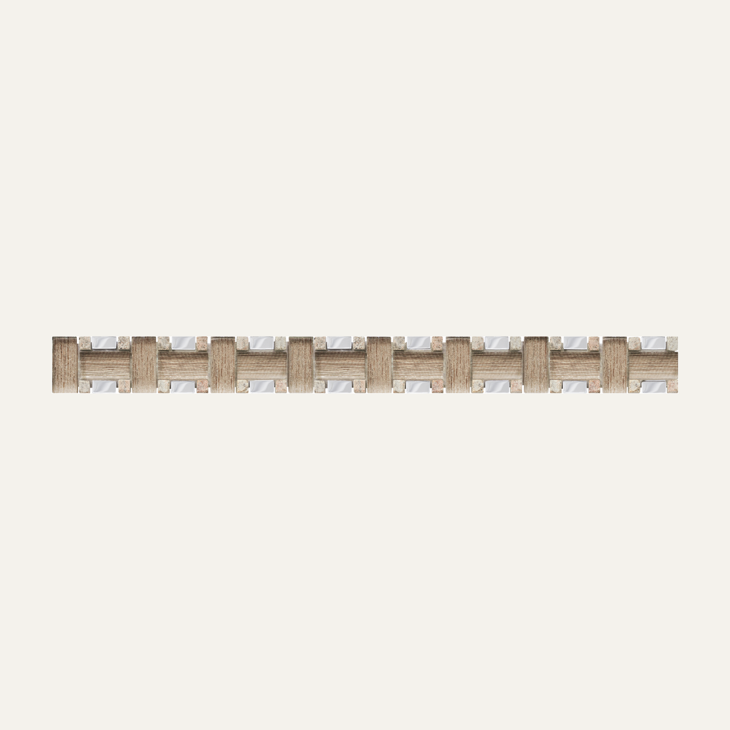 Listel tissu champagne