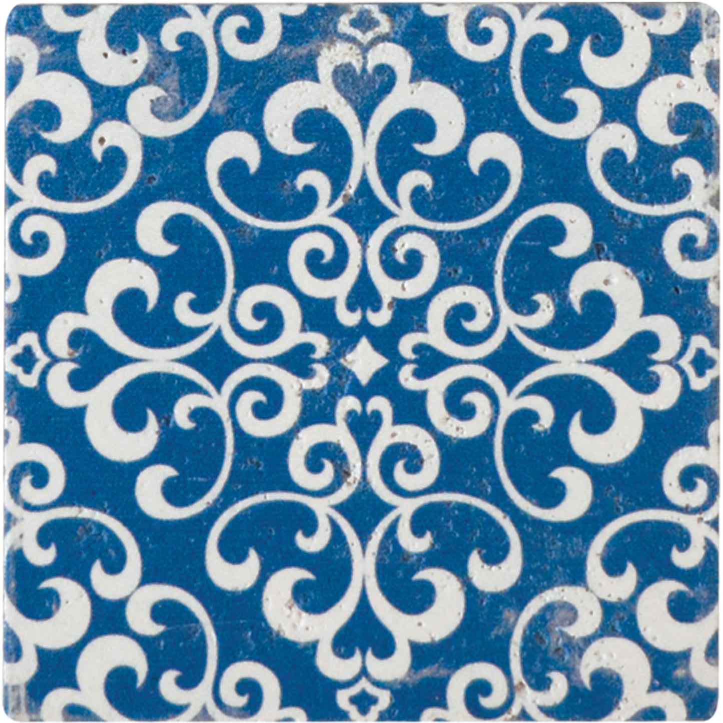 Carreau baroque bleu