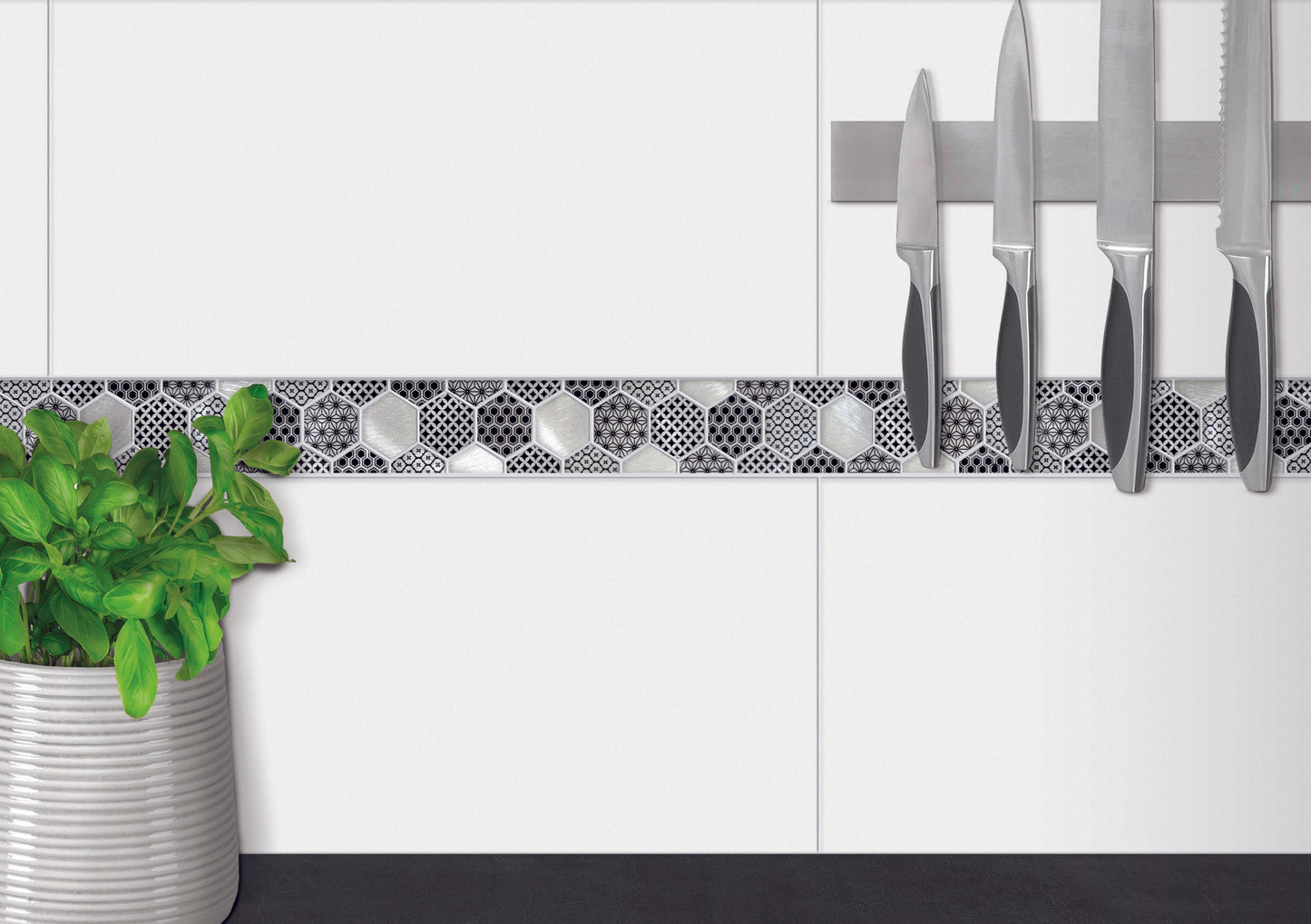 Listel hexa motif