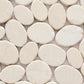 Mosaïque galet scie crème