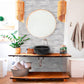 Vasque aline basalt gris