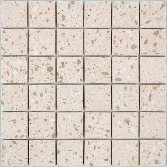 Mosaïque terrazzo nude