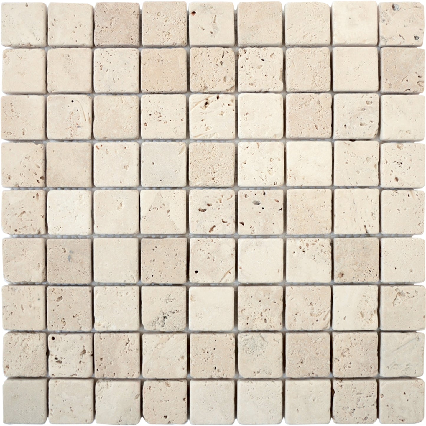 Mosaïque travertin ivoire