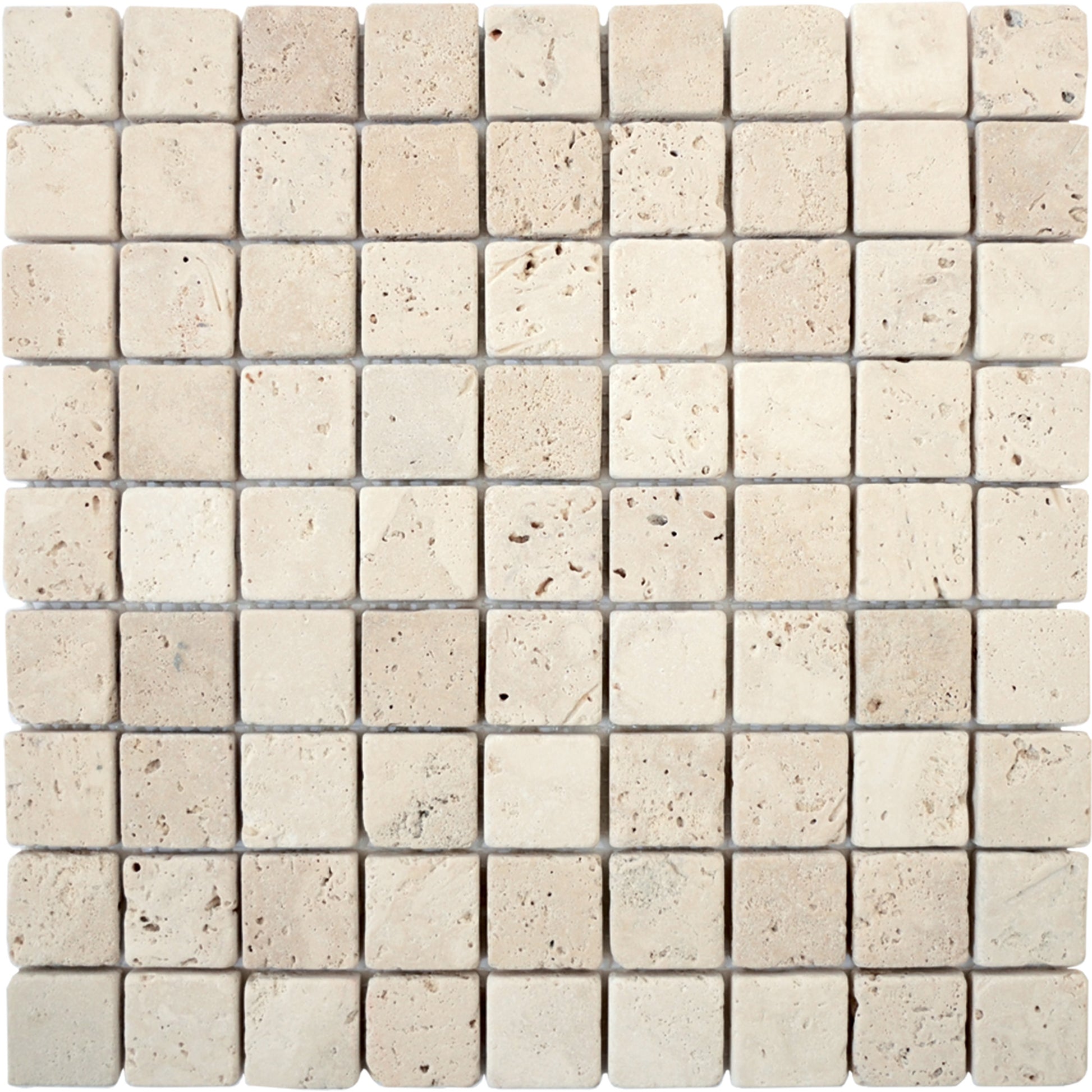 Mosaïque travertin ivoire