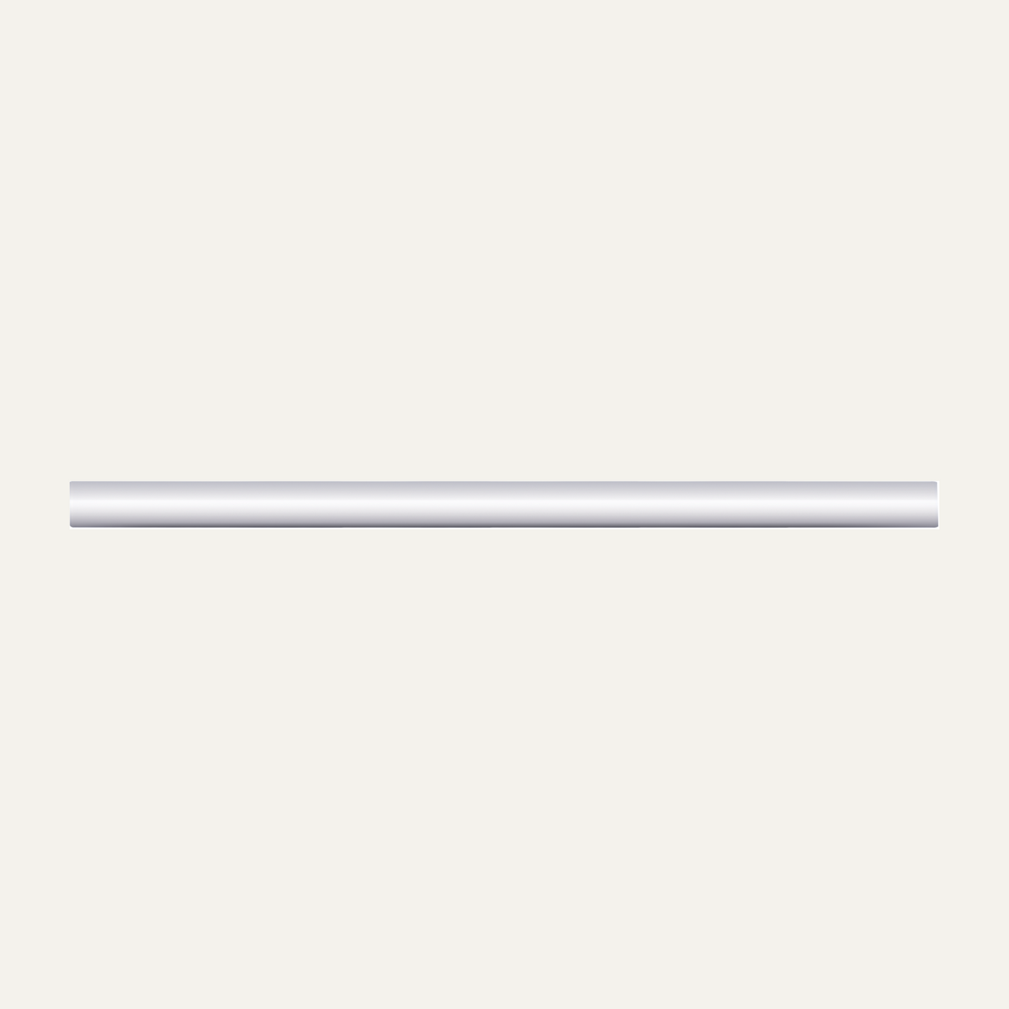 Listel chrome petit format