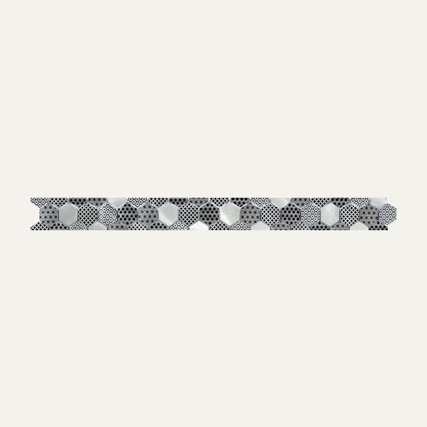 Listel hexa motif