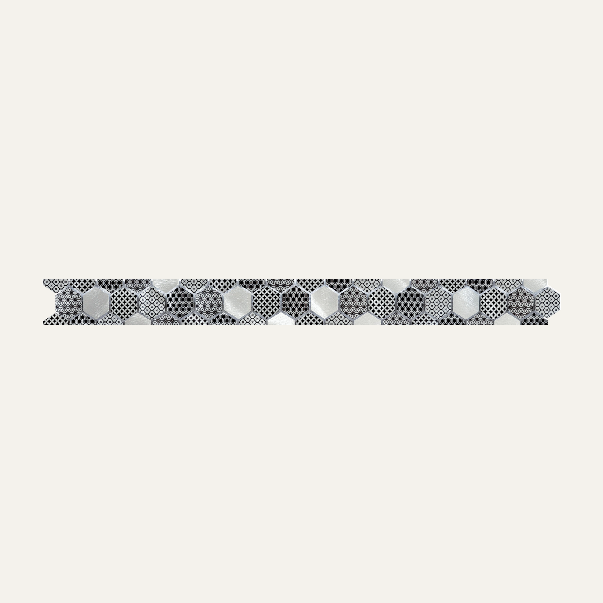 Listel hexa motif
