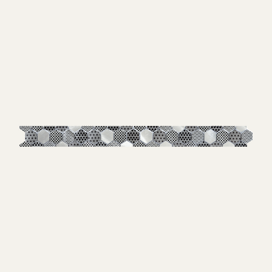 Listel hexa motif