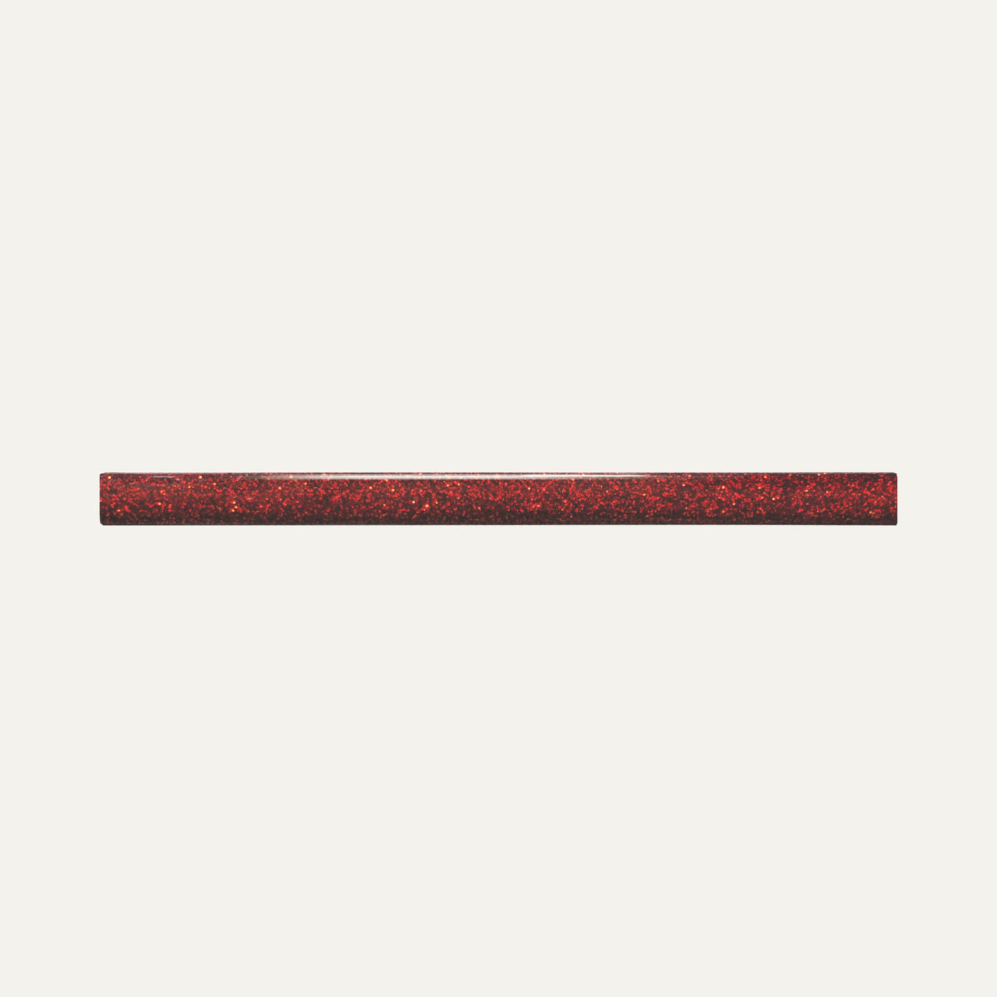 Listel paillette rouge
