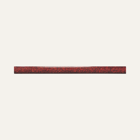 Listel paillette rouge
