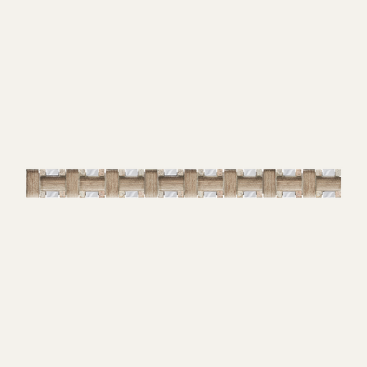 Listel tissu champagne