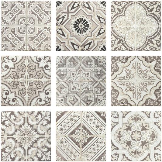 Mosaique decor renaissance travertin decore natural