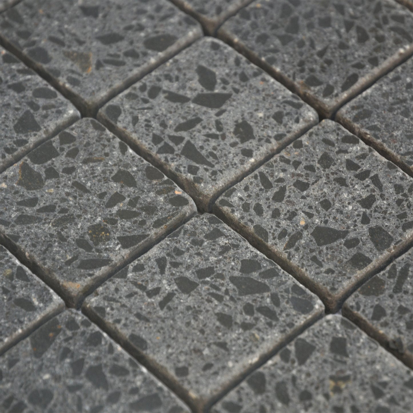 Mosaïque terrazzo black