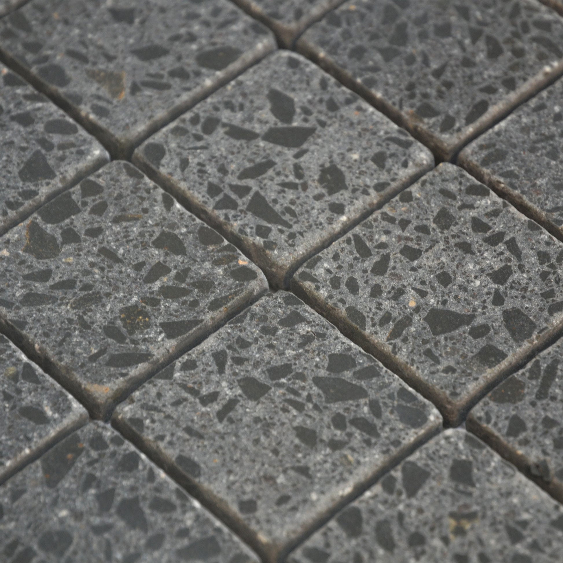 Mosaïque terrazzo black