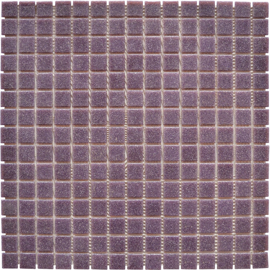 Mosaique decoration violet