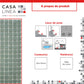 Mosaïque gris foncé