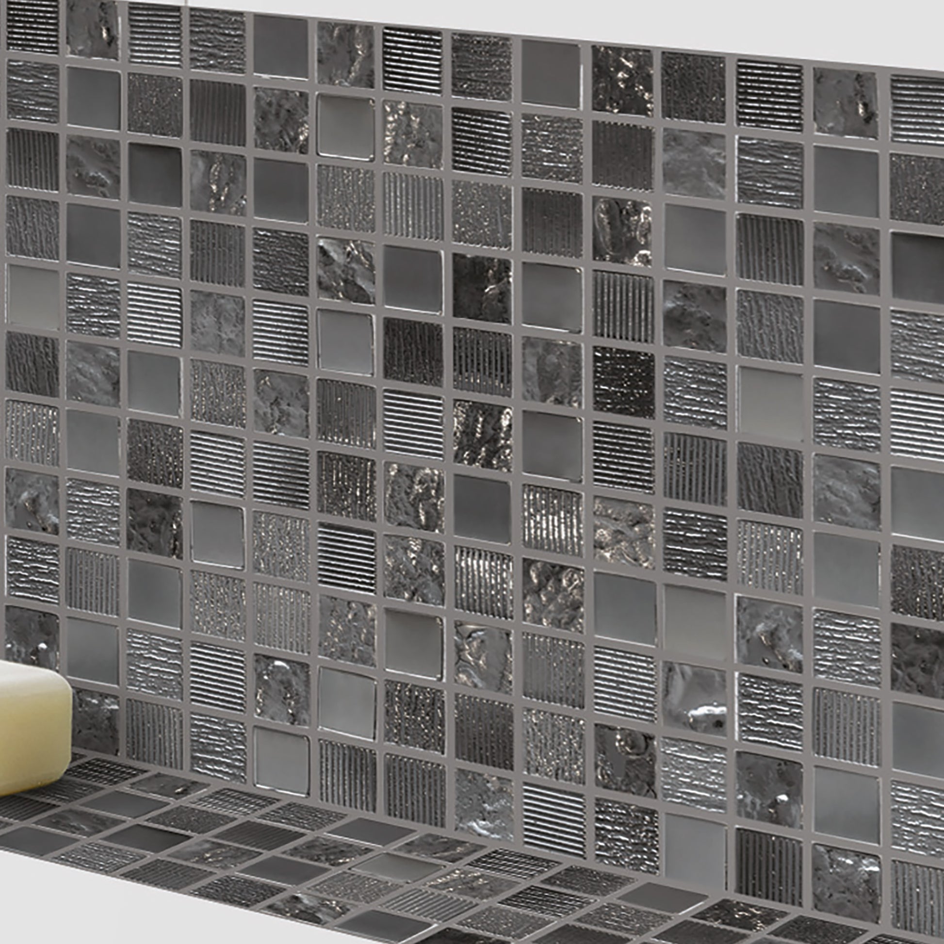 Mosaïque glossy noir