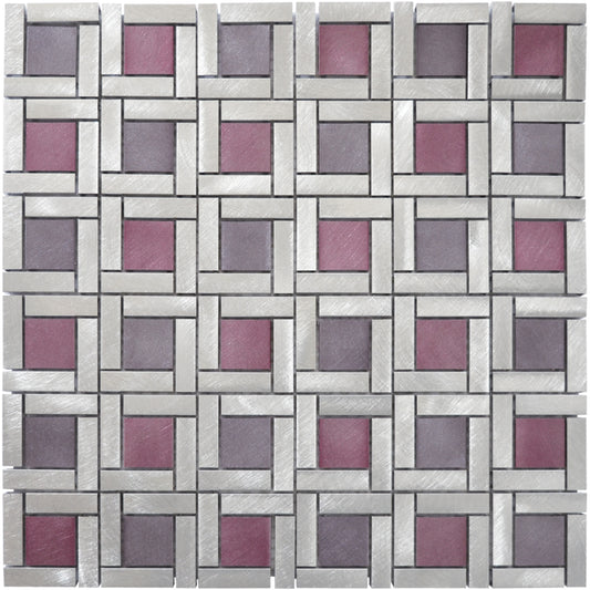 Mosaique meli melo violet