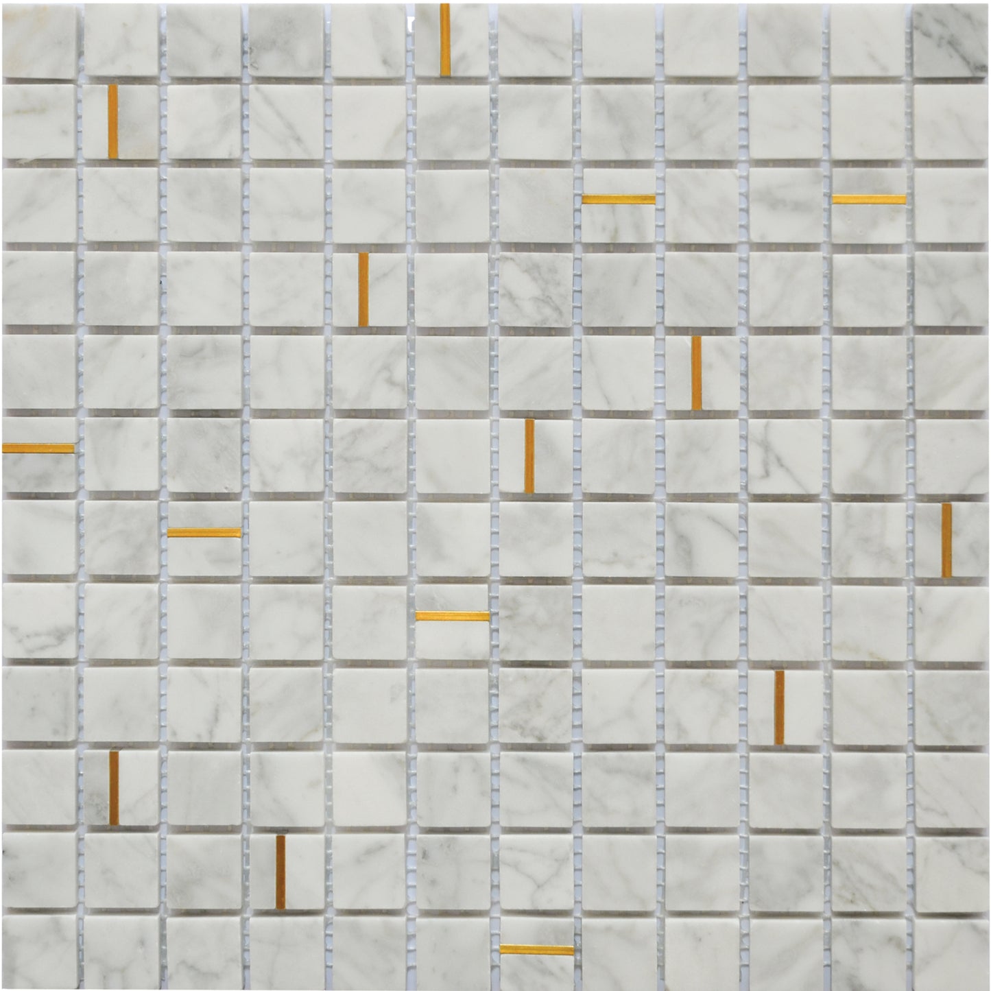 Mosaïque carara gold