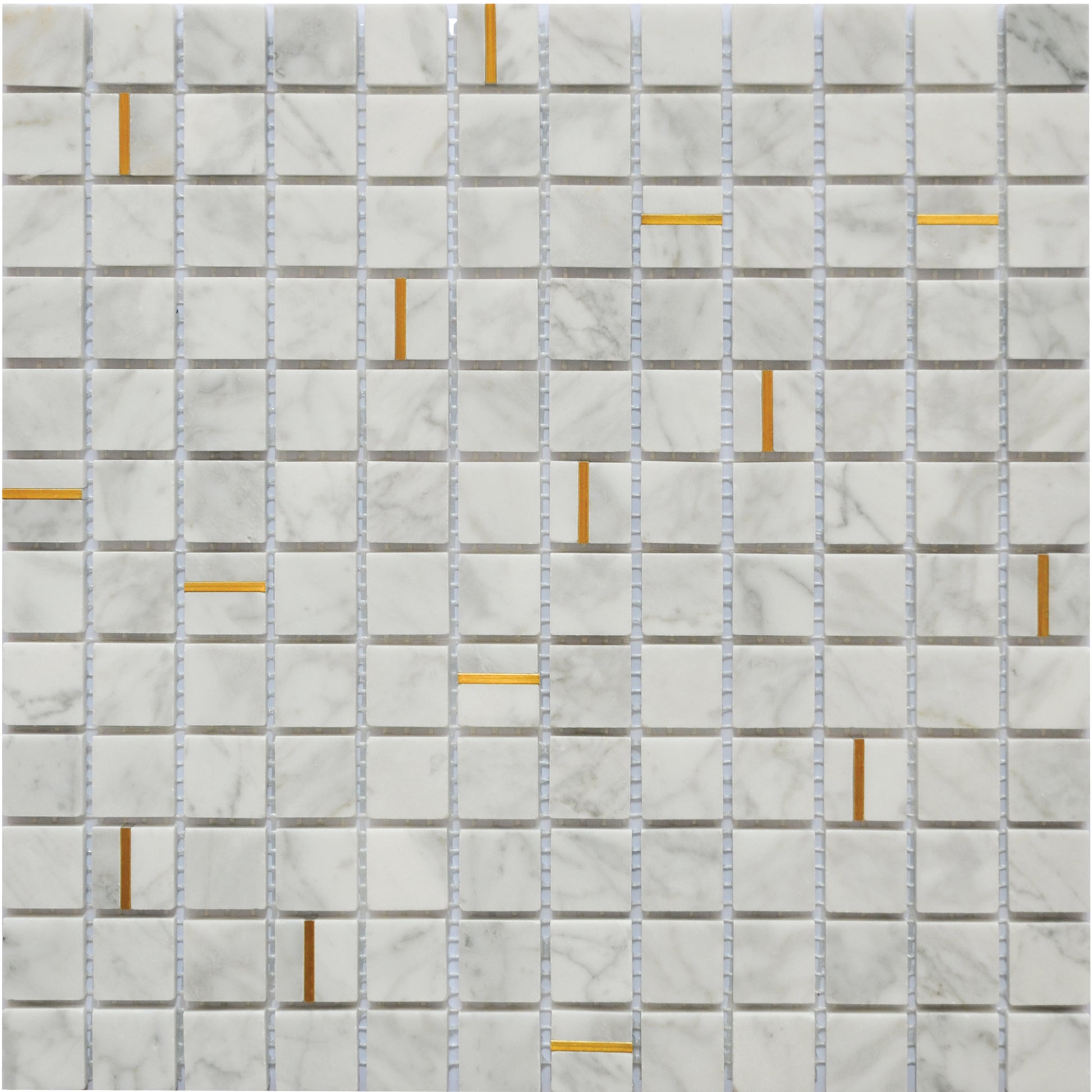 Mosaïque carara gold
