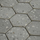 Mosaïque hexagone terrazzo dark grey