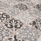 Mosaïque travertin baroque gris