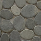 Mosaïque galet scie gris