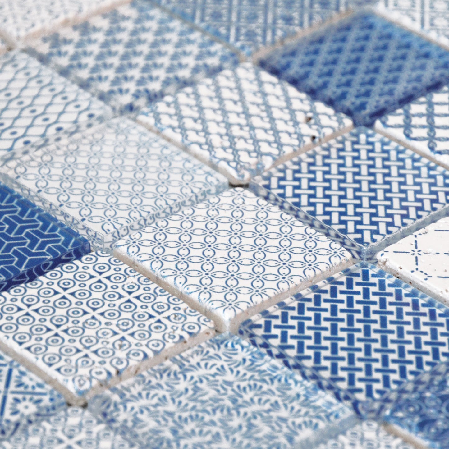 Mosaïque argos bleu