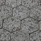 Mosaïque hexagone terrazzo black