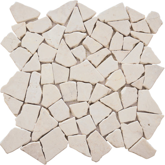 Mosaïque palladien marbre crème - Casa Linea Home