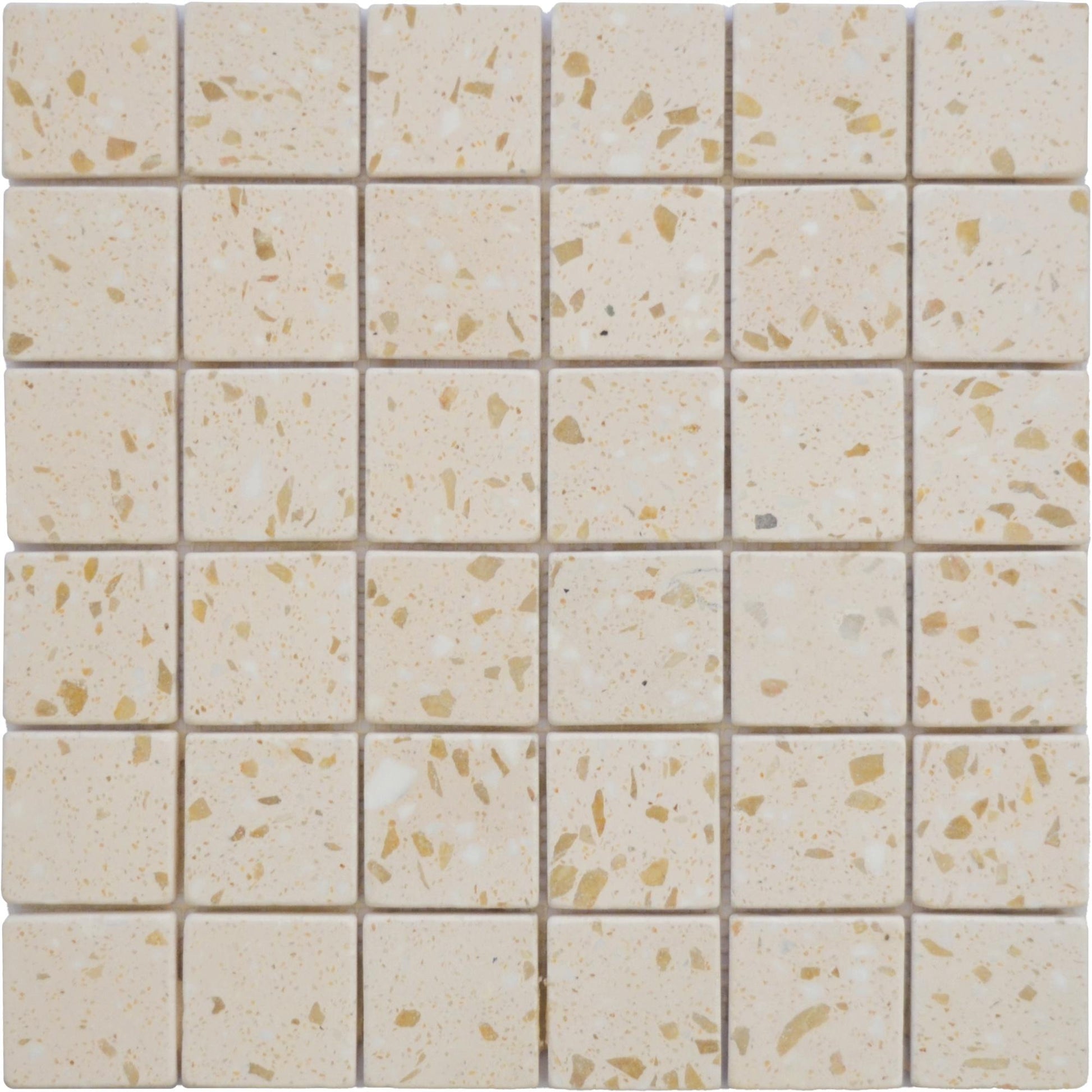 Mosaïque terrazzo nude
