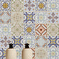 Mosaïque imprimé azulejo