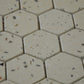 Mosaïque hexagone terrazzo ivoire