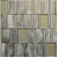 Mosaique barrette verralu blanche