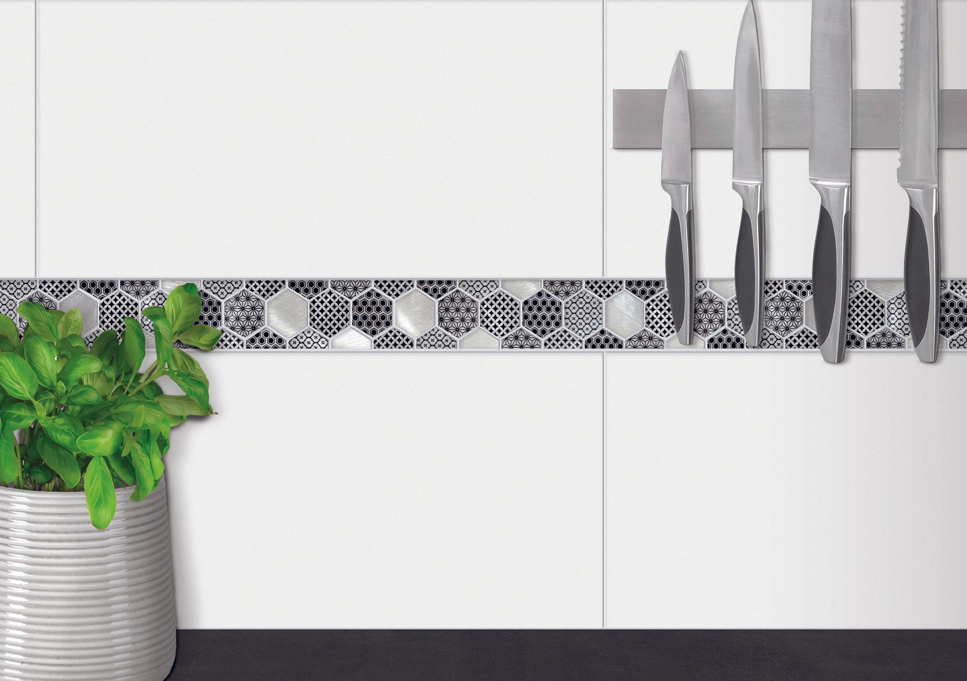 Listel hexa motif