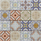 Mosaïque imprimé azulejo