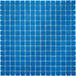 Mosaique decoration bleu marine