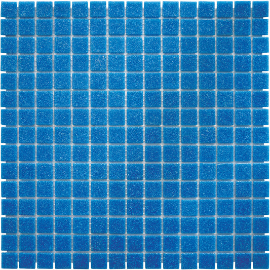 Mosaique decoration bleu marine