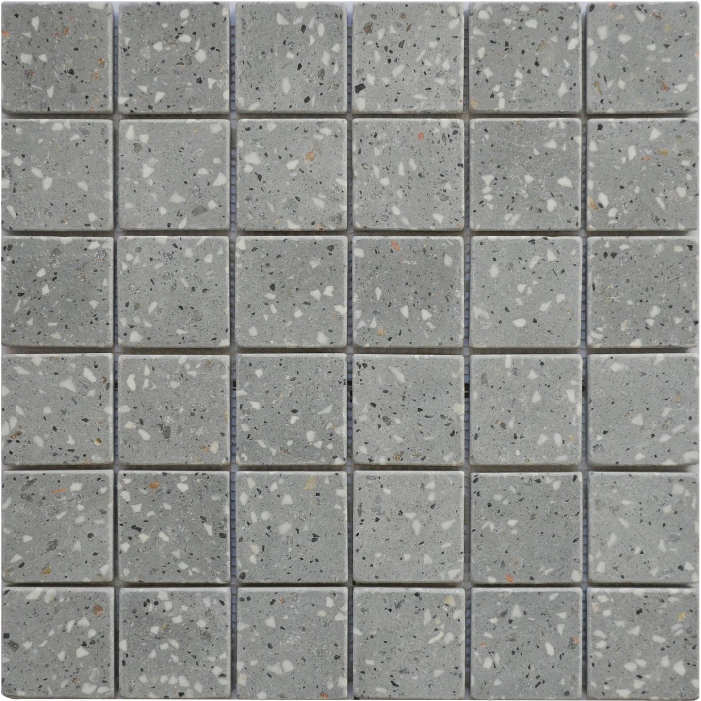 Mosaïque terrazzo dark grey
