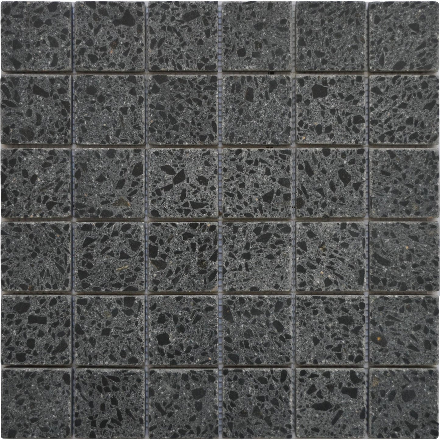 Mosaïque terrazzo black